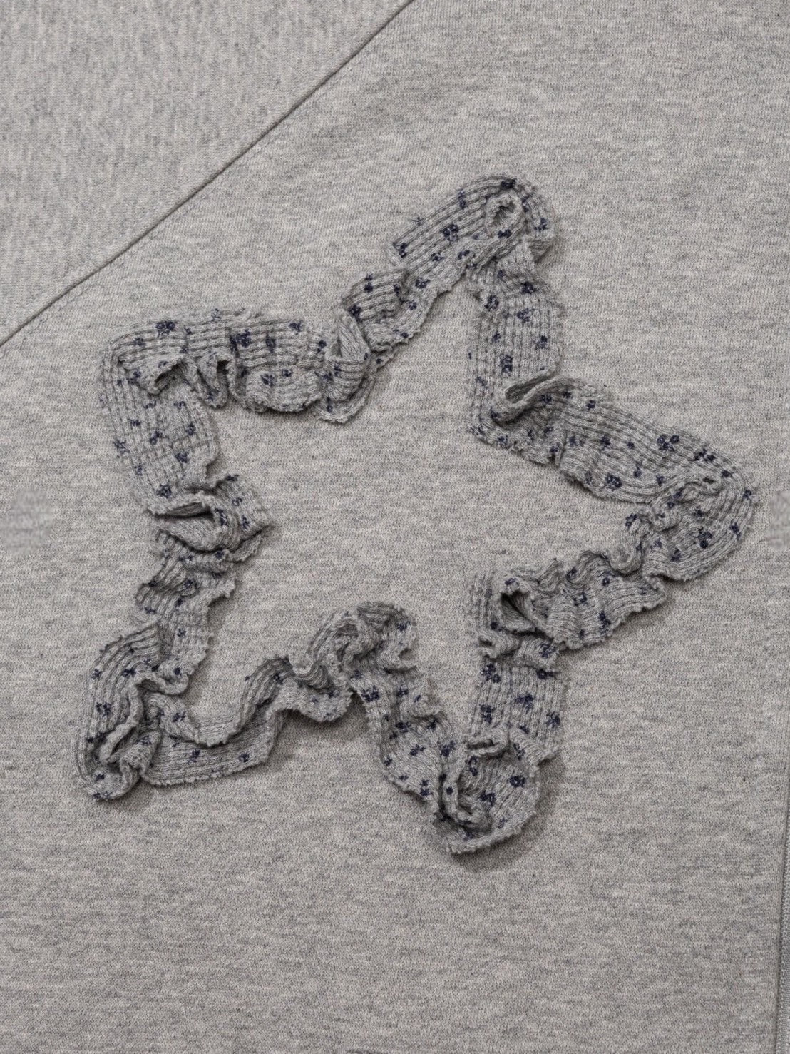 12/21 20:00 再販【Uglyshadow】FLOWER STAR HOODED ZIPUP