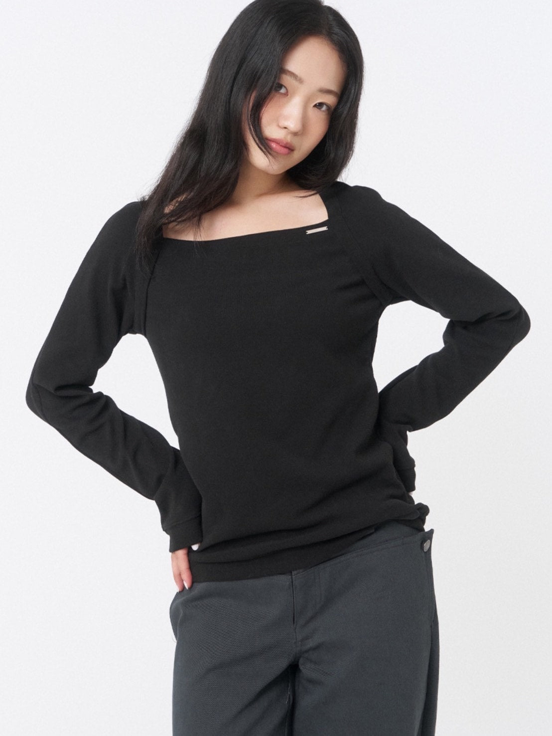 【Miseki seoul】Bolero layered long sleeves