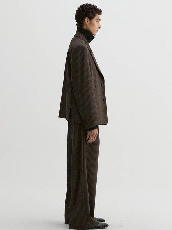 【DNSR】Cinched Stripe Slacks