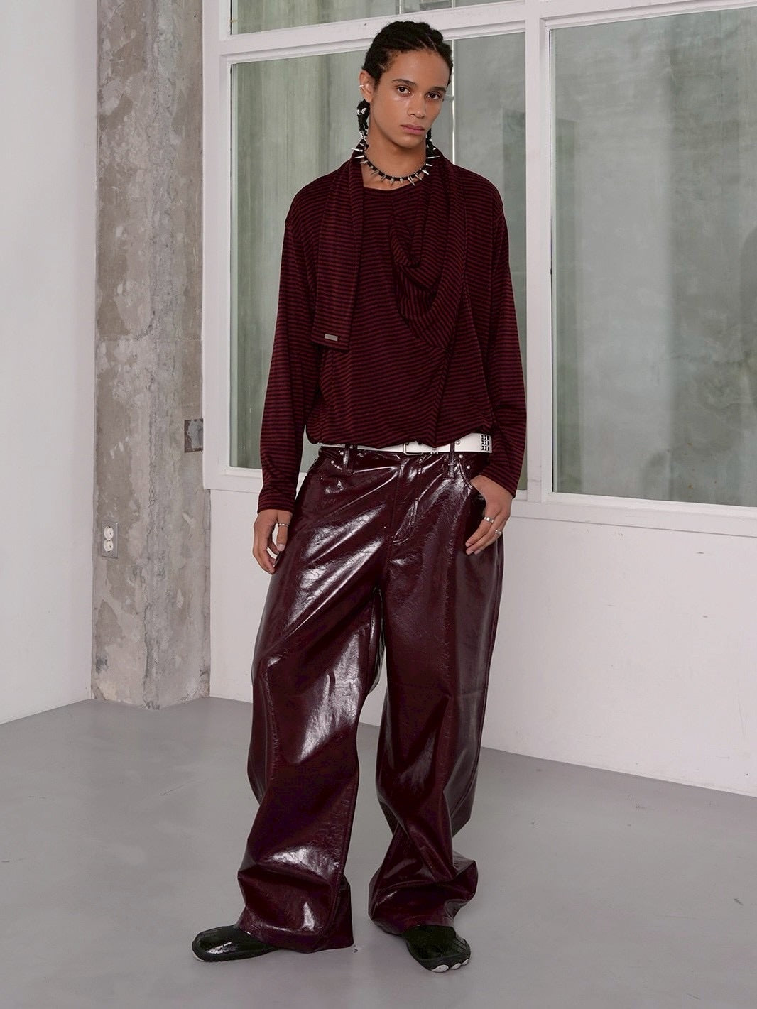 【ESC STUDIO】Patent leather pants