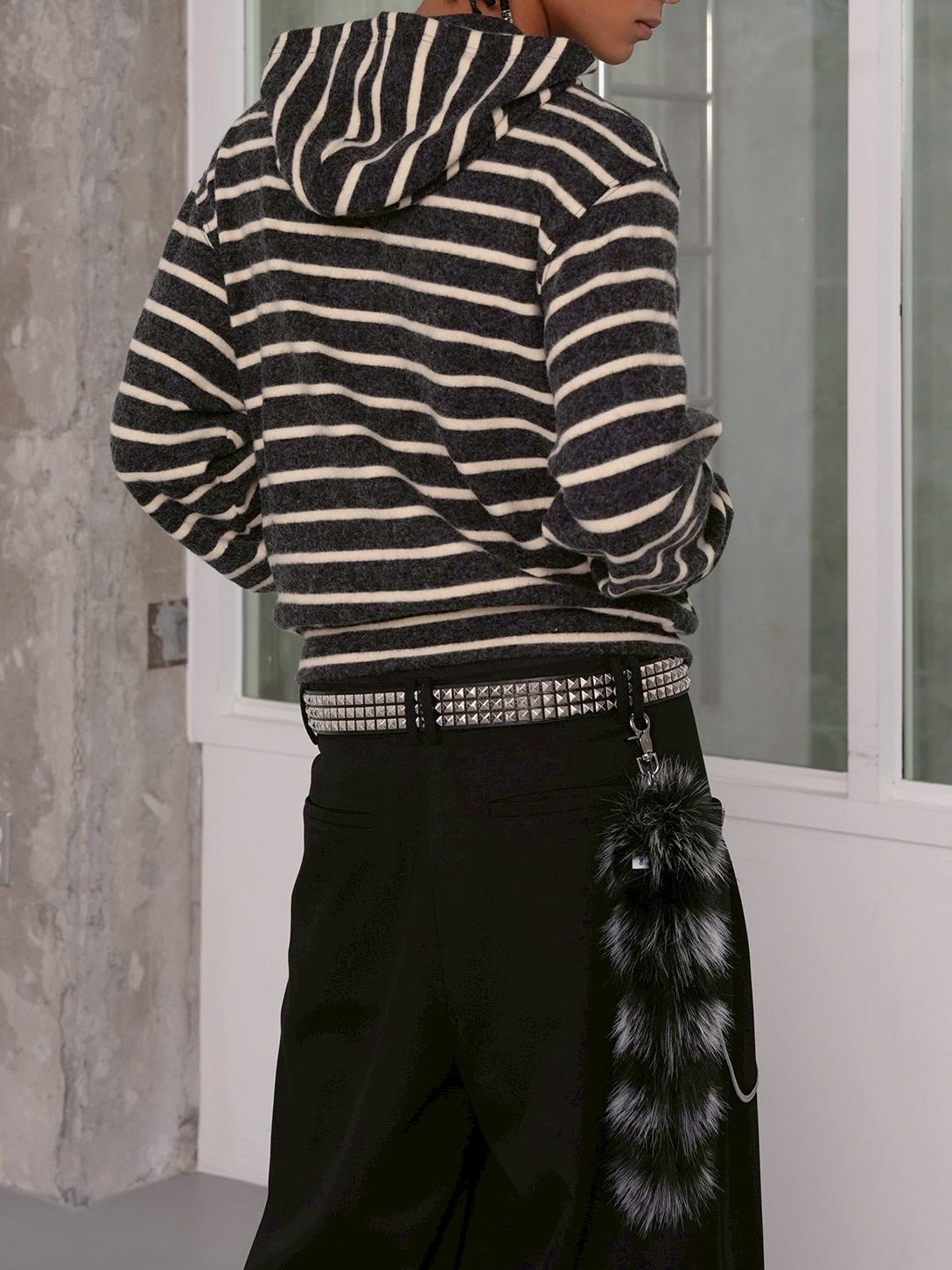 【ESC STUDIO】Fur tail multi chain