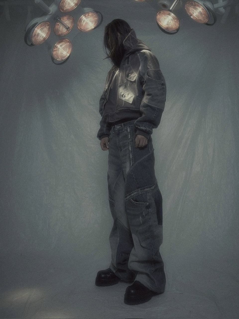 【SURGERY】Surgery Exo-Shell hood denim jacket / 【サージェリー】サージェリー エクソ-シェル フード デニム ジャケット