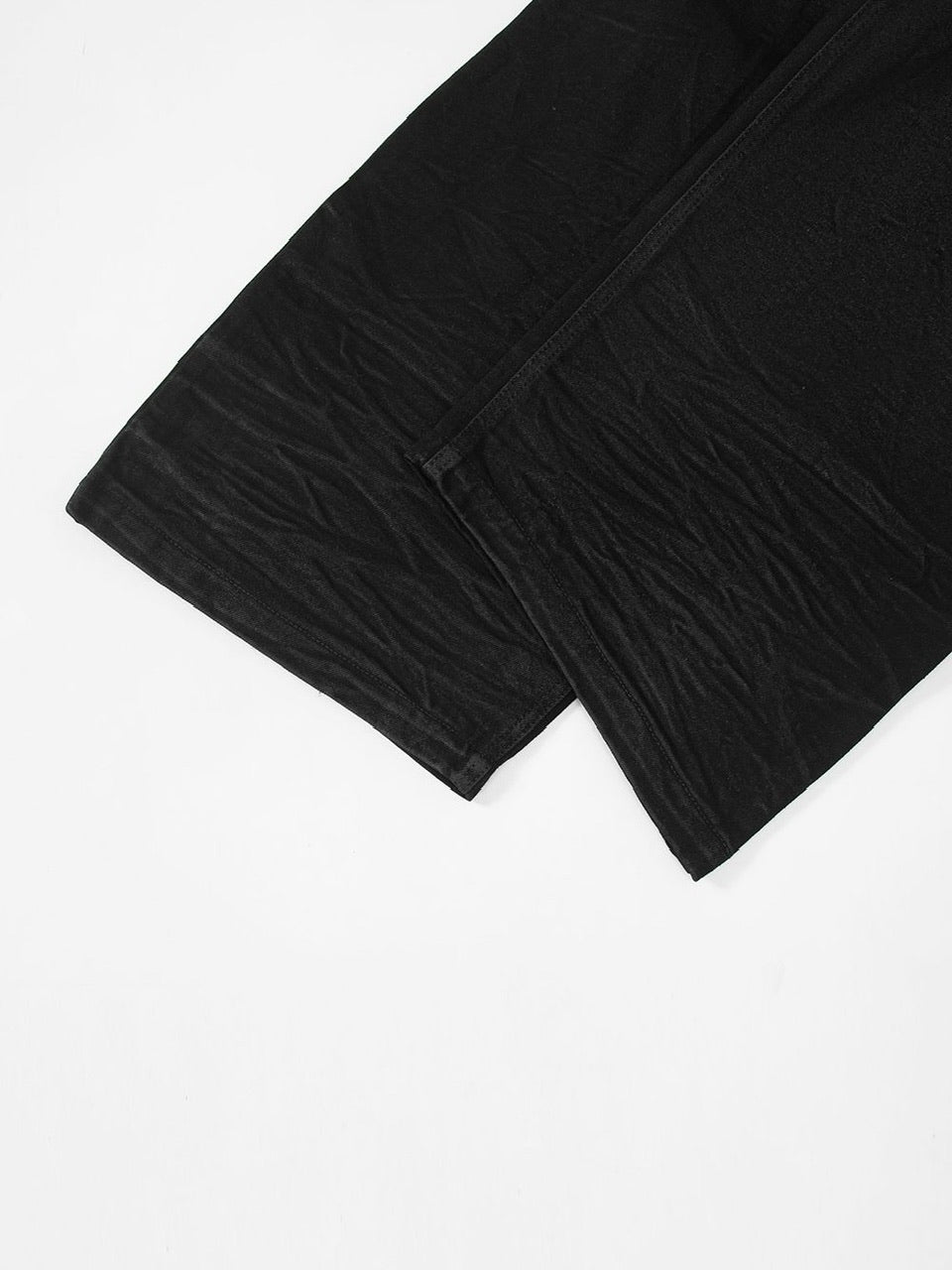 【SURGERY】surgery bone cutting wide burnished pants / 【サージェリー】サージェリー ボーン カッティング デニム ワイド パンツ