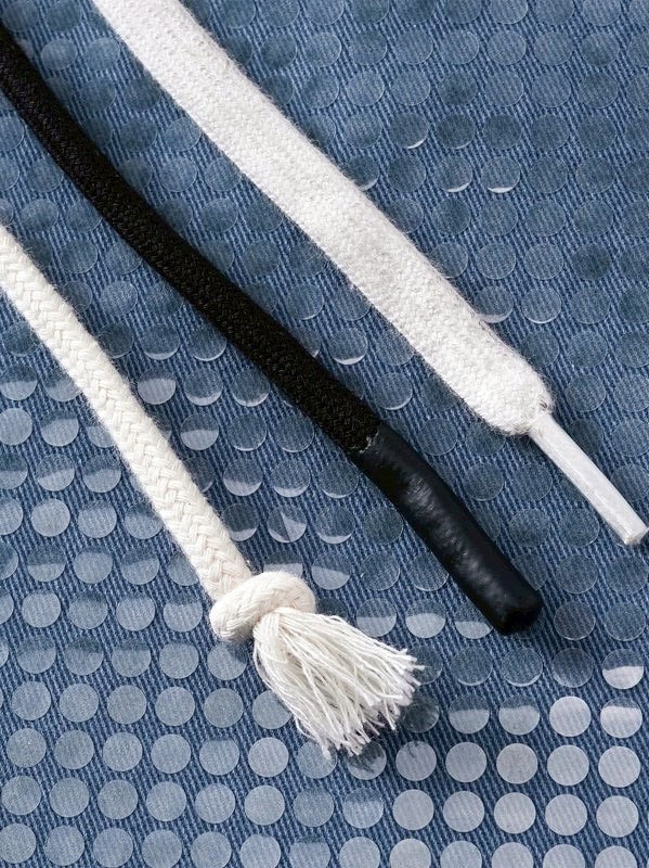 【The Boy Has No Patience】Transparent Pressed French Work Pants / 【ザボーイハズノーペーシェンス】ベルトストリングデニムパンツ