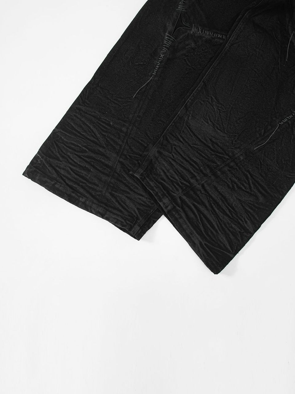 【SURGERY】surgery sutured wide burnished pants