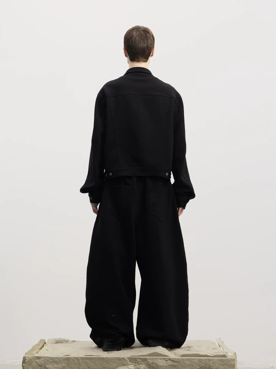 【DND4DES】Wool Knitted Jacket /【ディーエヌディーフォーデス】シンプルポケットカラージャケット