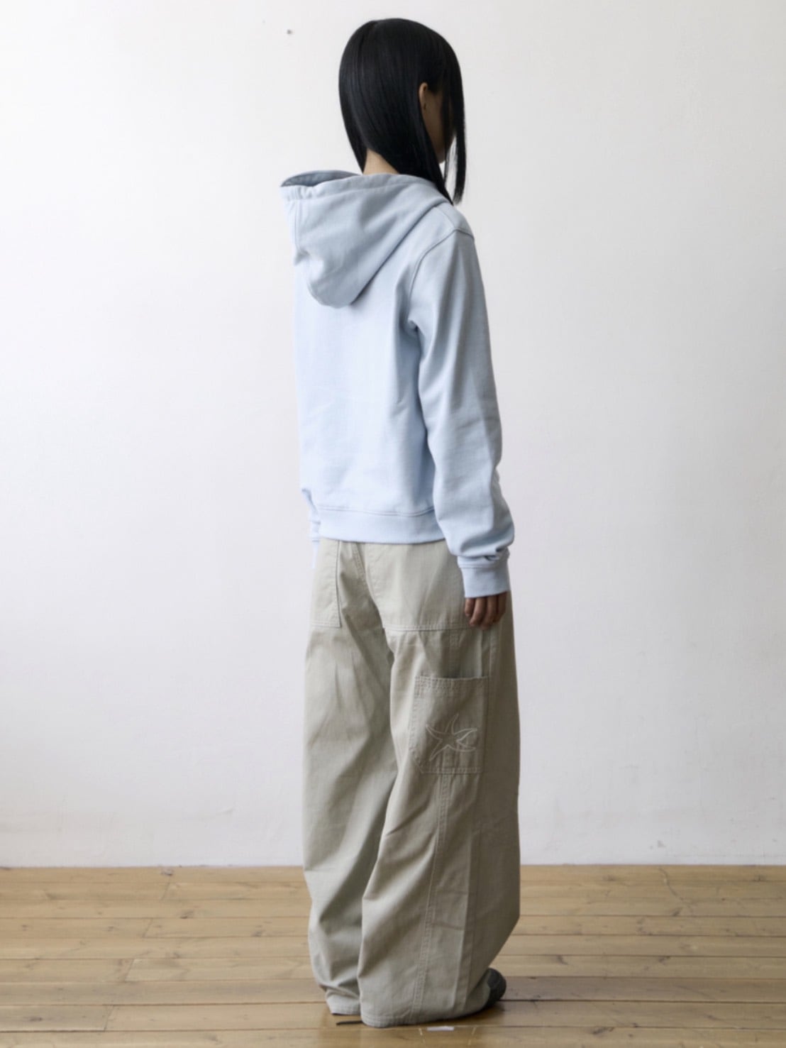 【THECOLDESTMOMENT】TCM nordic hooded zip-up