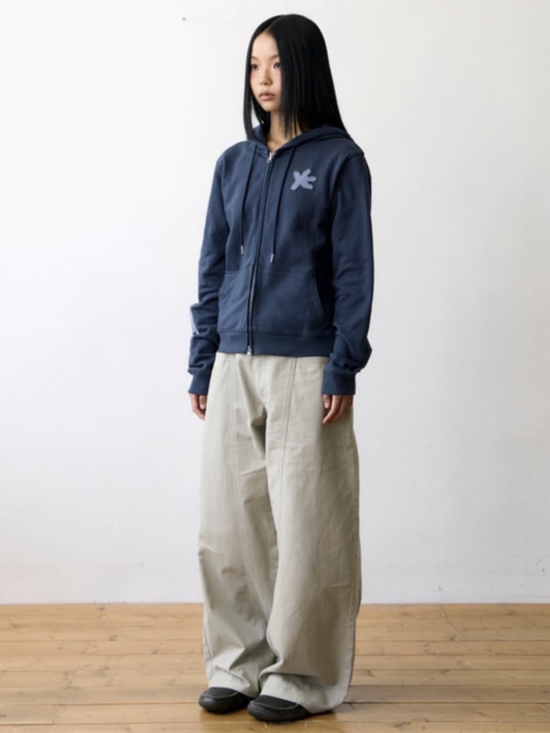【THECOLDESTMOMENT】TCM stitch cargo pants