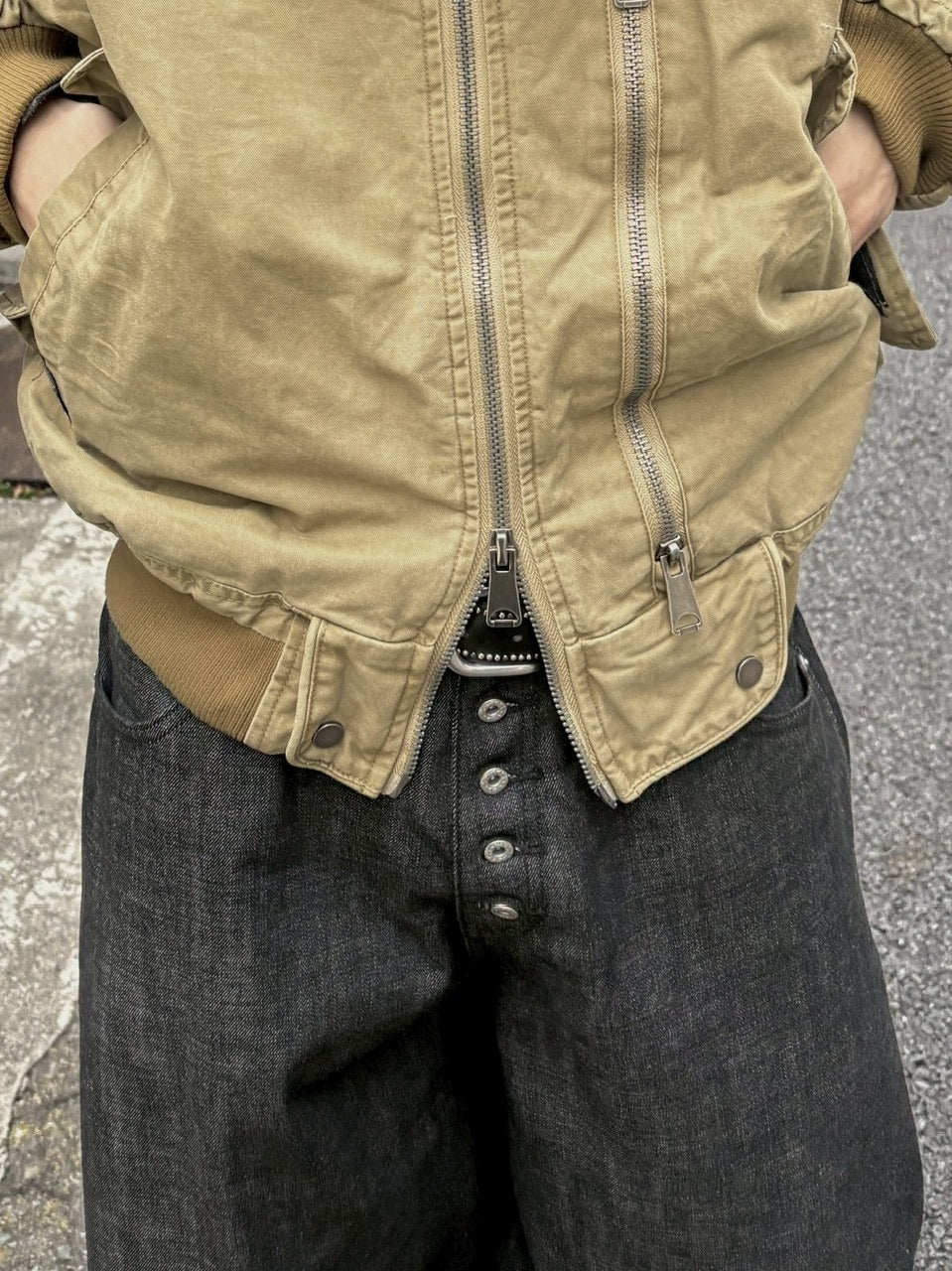 【youll】vintage wash MA-1 (2color)