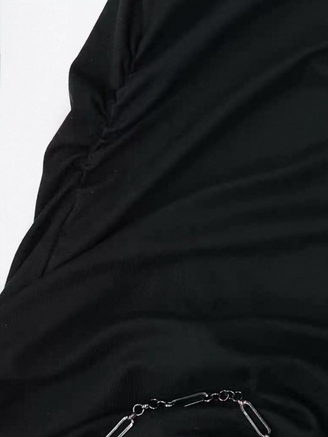 【Cest Nous】Plaid Necklace Top / 【セヌー】チェーン付きレイヤードシャツ