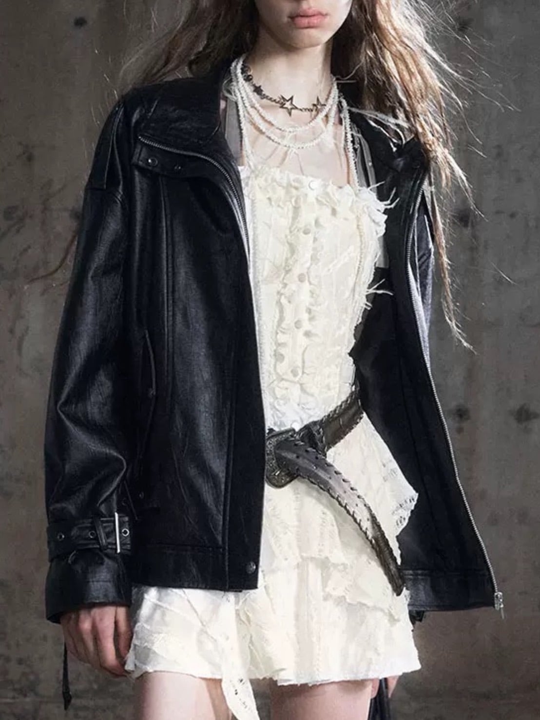 【Cest Nous】Vintage Lace-up Belt / 【セヌー】ビンテージレースアップベルト