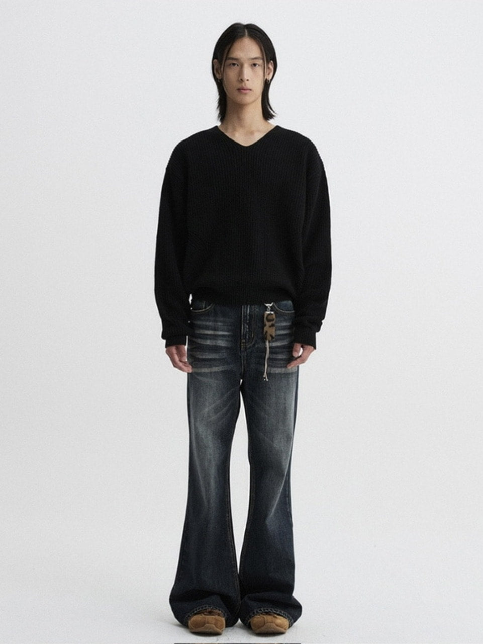 【DNSR】Legacy Wool V-Neck Knit