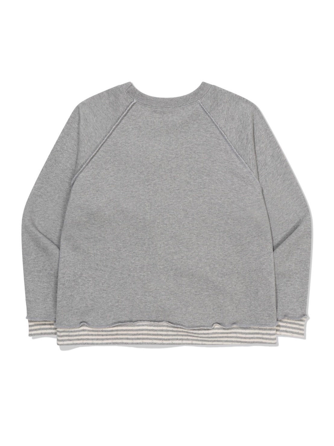 12/21 20:00 発売【Uglyshadow】STAR LAYERED SWEATSHIRT