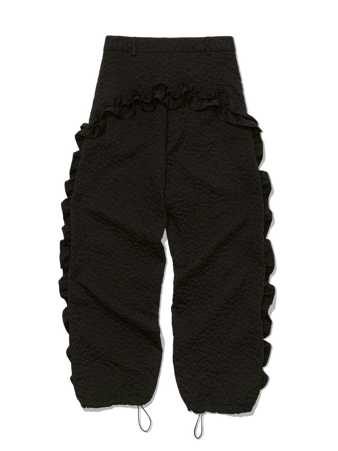 12/21 20:00 発売【Uglyshadow】FLOWER RUFFLE PANTS