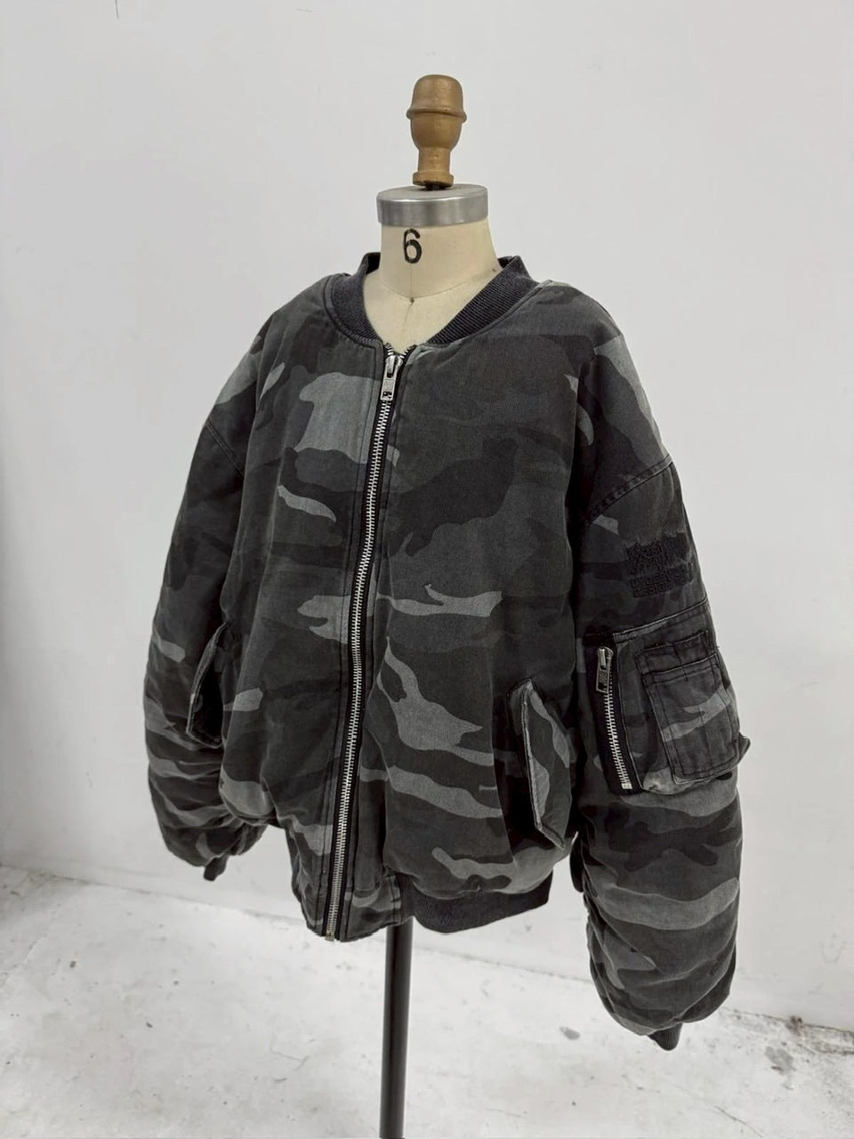 【Reckless Scholars】EVERYDAY BOMBER / 【レックレス スカラーズ】カモフラージュMA1
