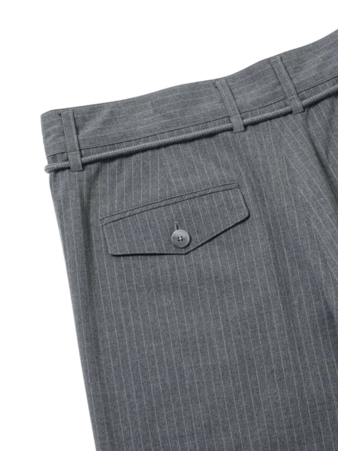 着画、物撮りまだ【AJOBYAJO】One Tuck Stripe Bermuda Pants