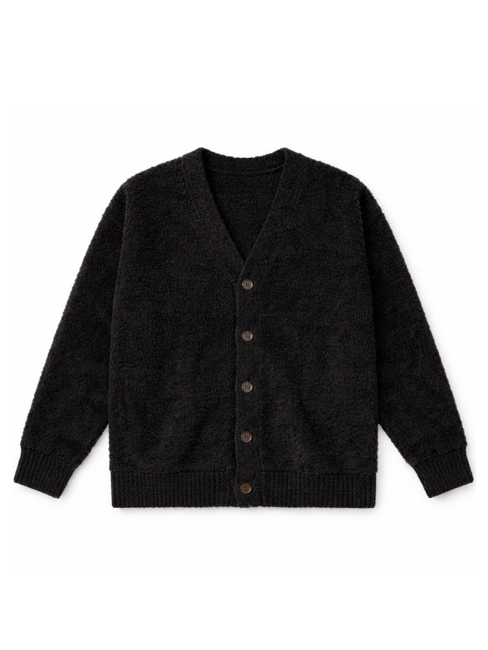受注制【LUV CODE】shaggy knit cardigan (2color)