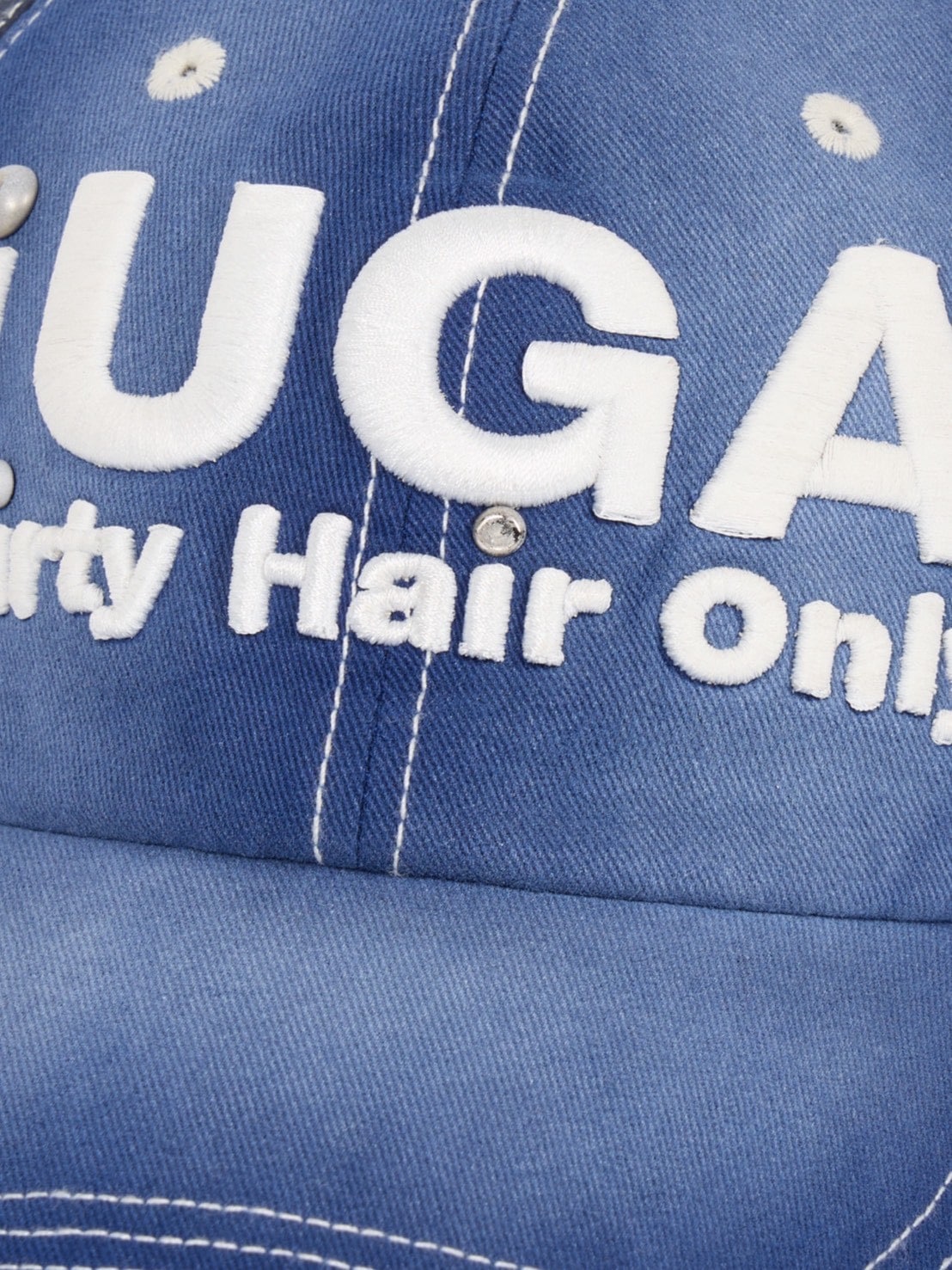 【IUGAMAKARAS】Washed Embroidery Ball Cap
