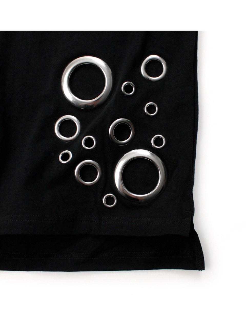 【GALFY】穴あきPUNCH ロンＴEE / 【ガルフィー】穴あきPUNCH ロンＴEE