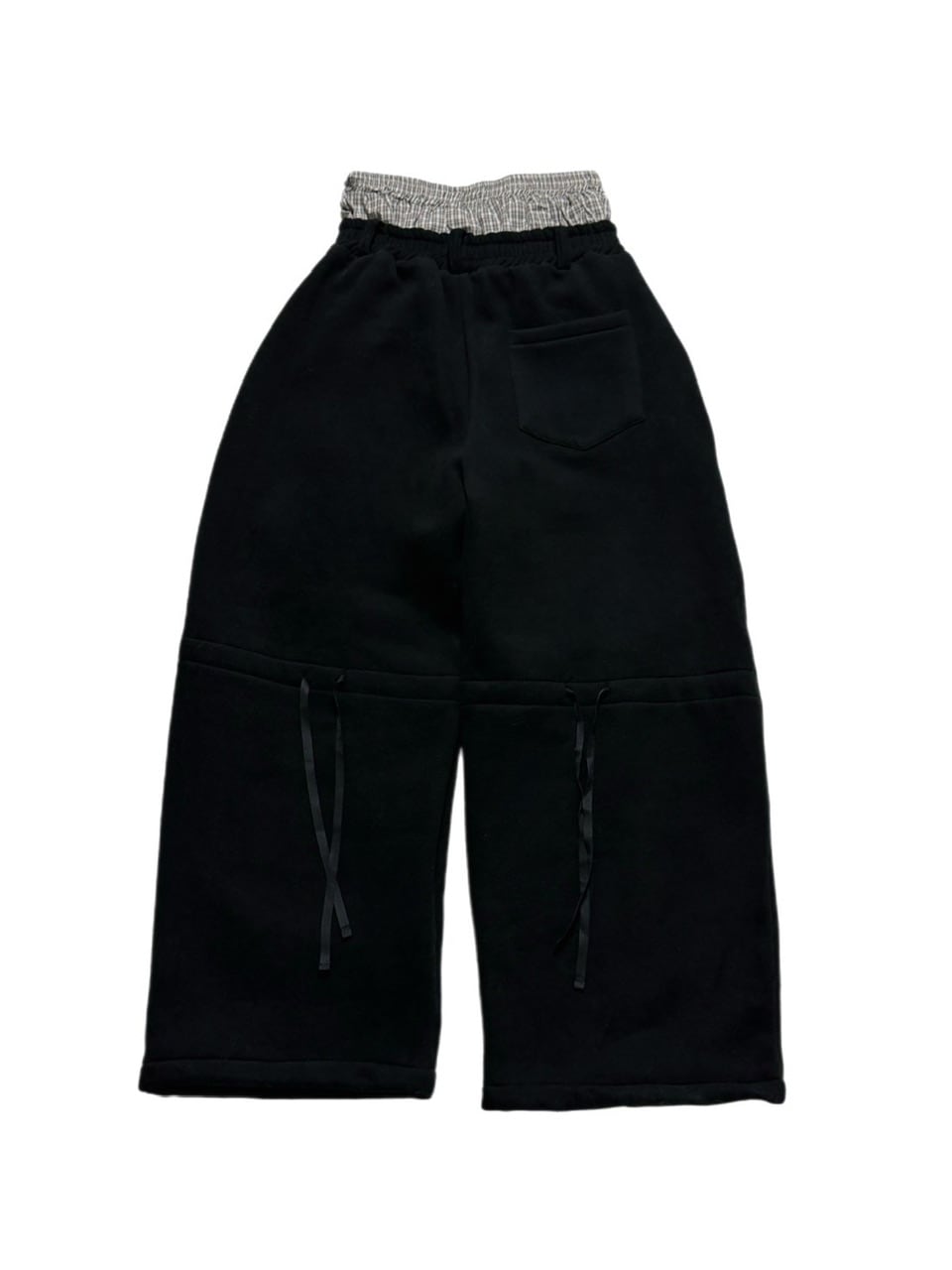 受注制【Chikashitsu +】layered heavy sweat pants (2color