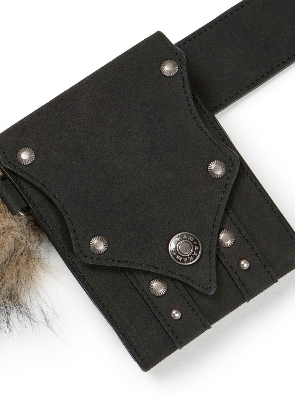 【AAKAM】Fur Belt Bag