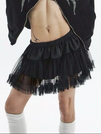 【KAIYA】fluffy tutu skirt