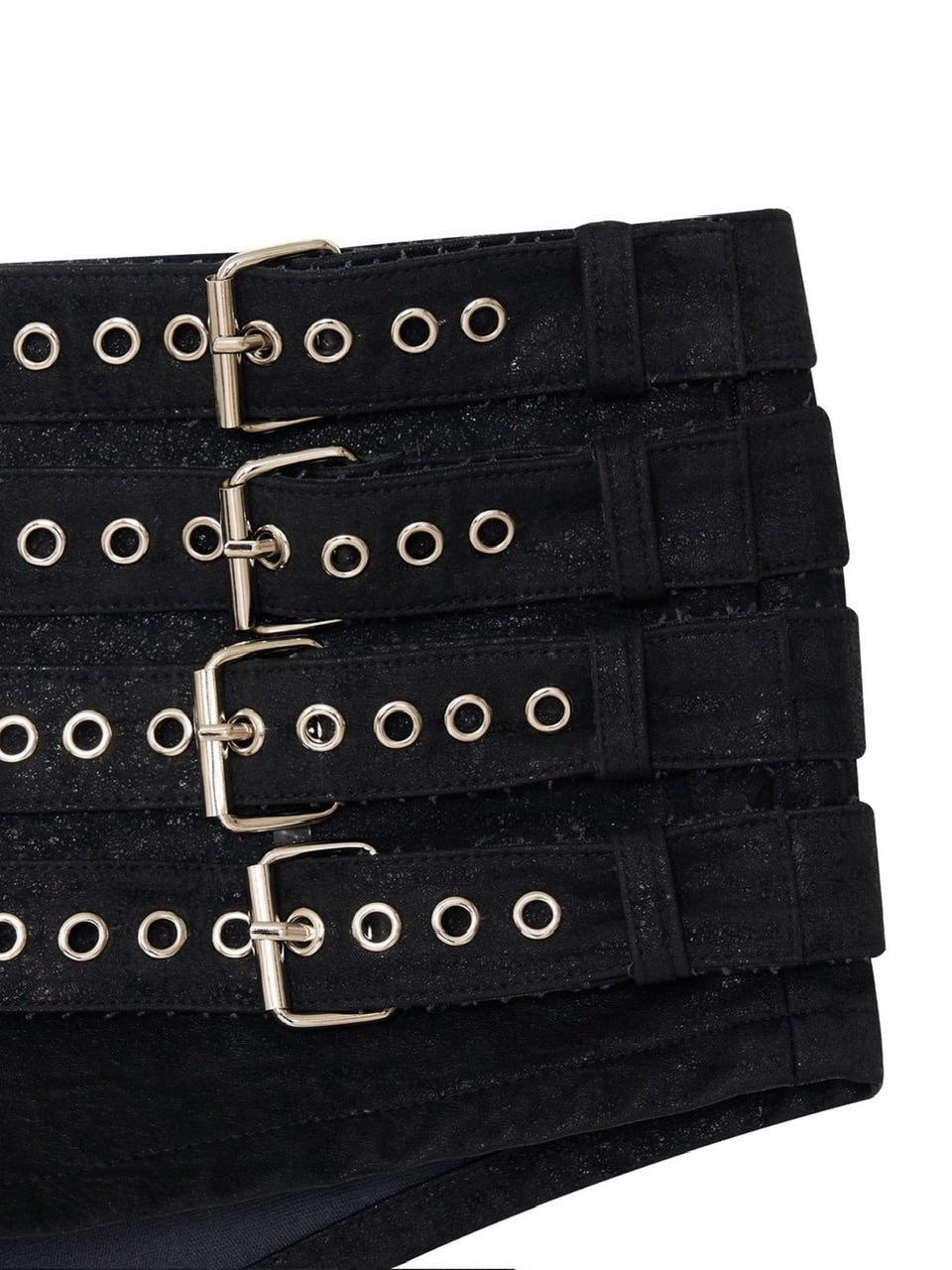 【bonnae】Belted micro shorts