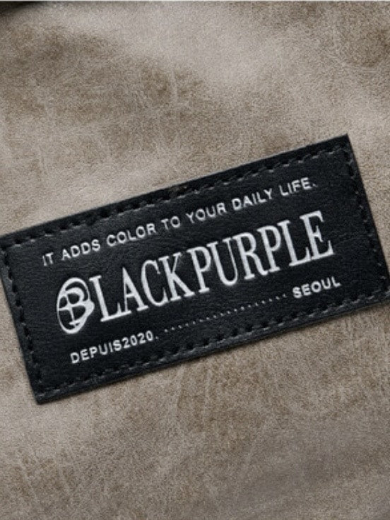 【BLACK PURPLE】Lucky Wolf Bag