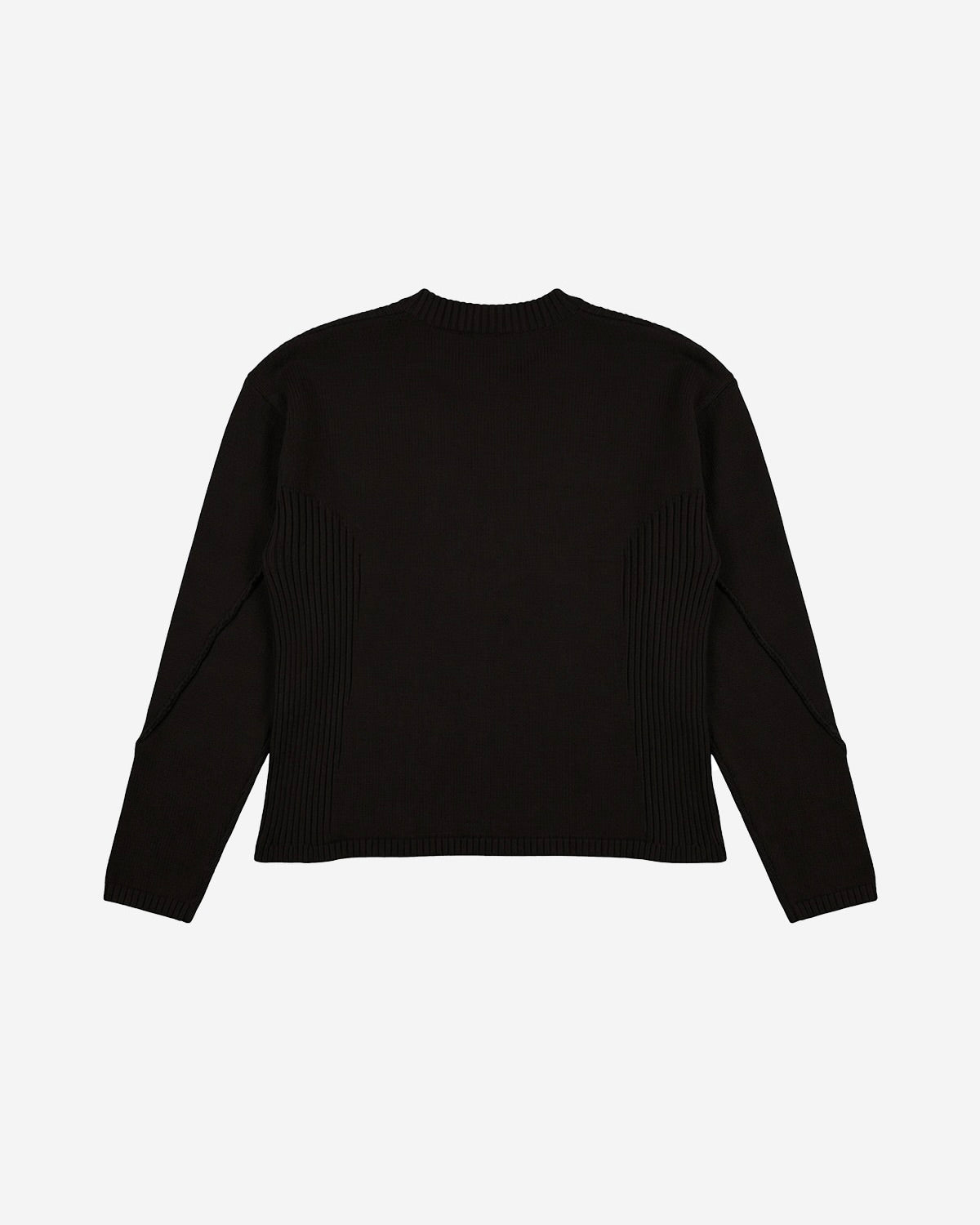 【BLR BLUER】Faded Vintage Henley Knit Sweater
