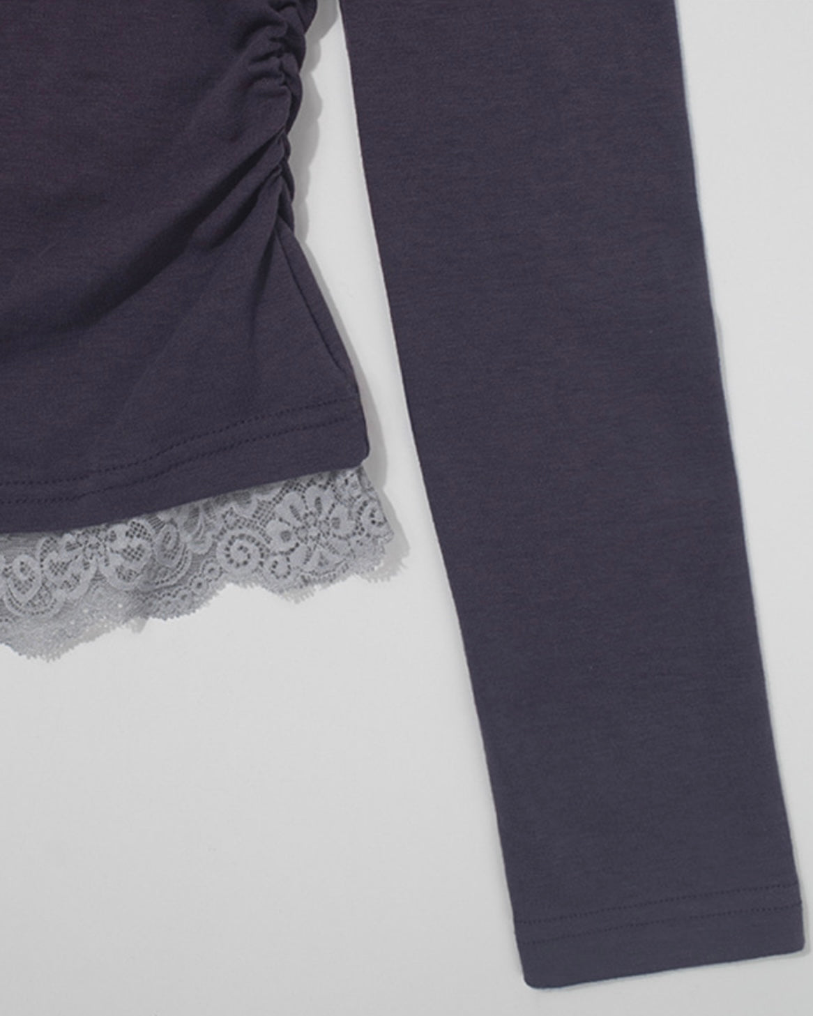 【FANCY CLUB】LACE LAYERED LONG SLEEVE