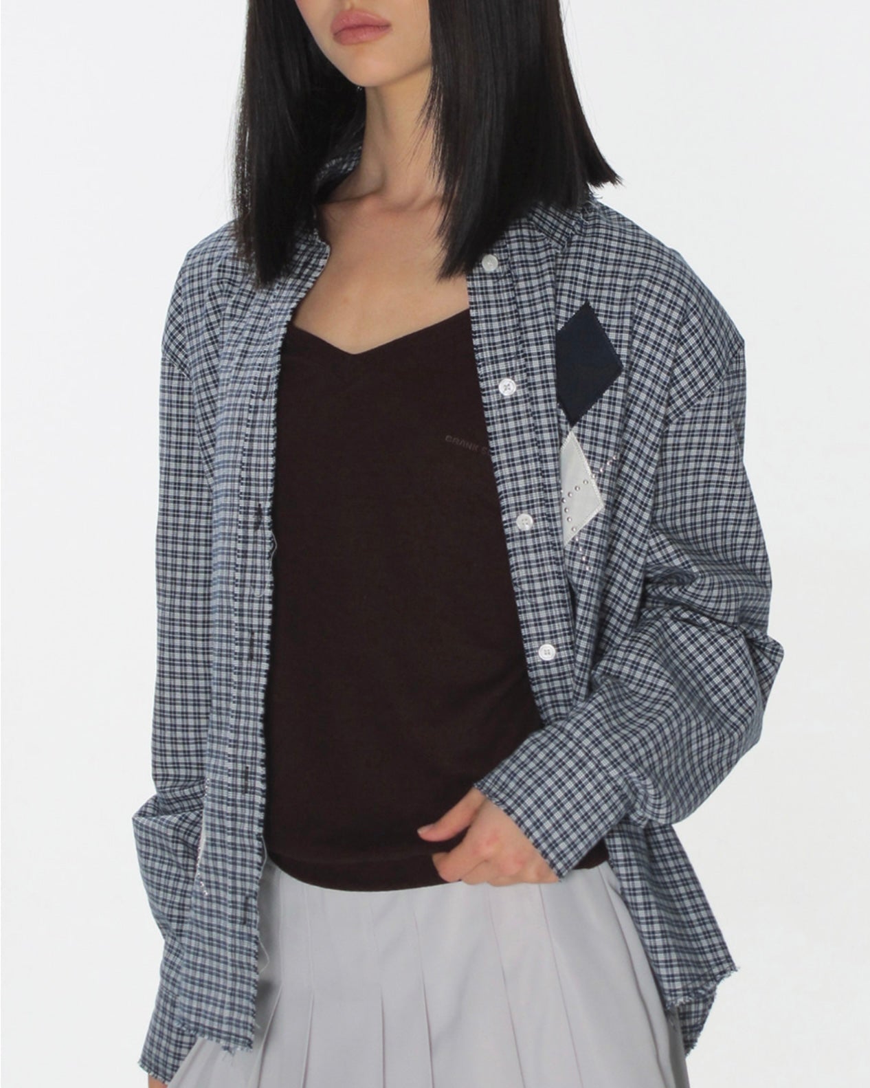 【CRANK】ARGYLE CHECK SHIRTS
