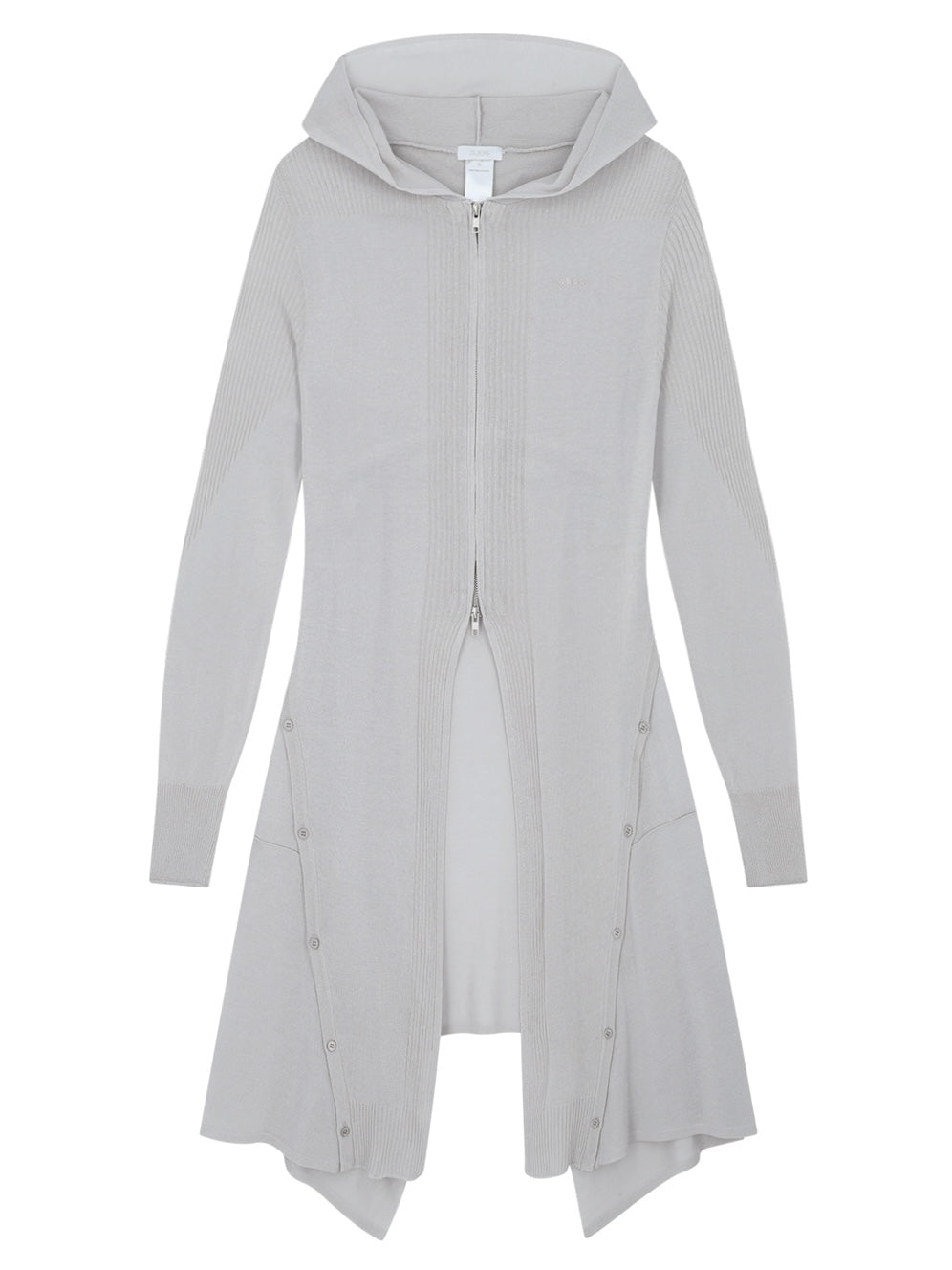 【OJOS】Detach Panel Knit Hoodie