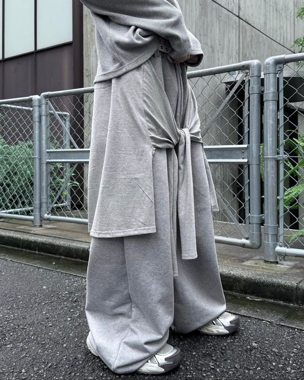受注制【nmtc+】Drape Layer Pants (2color)