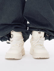 国際配送【Nerd out XU】 round puffer boots / 【ナードアウトエックスユー】ラウンドパフブーツ (2color)