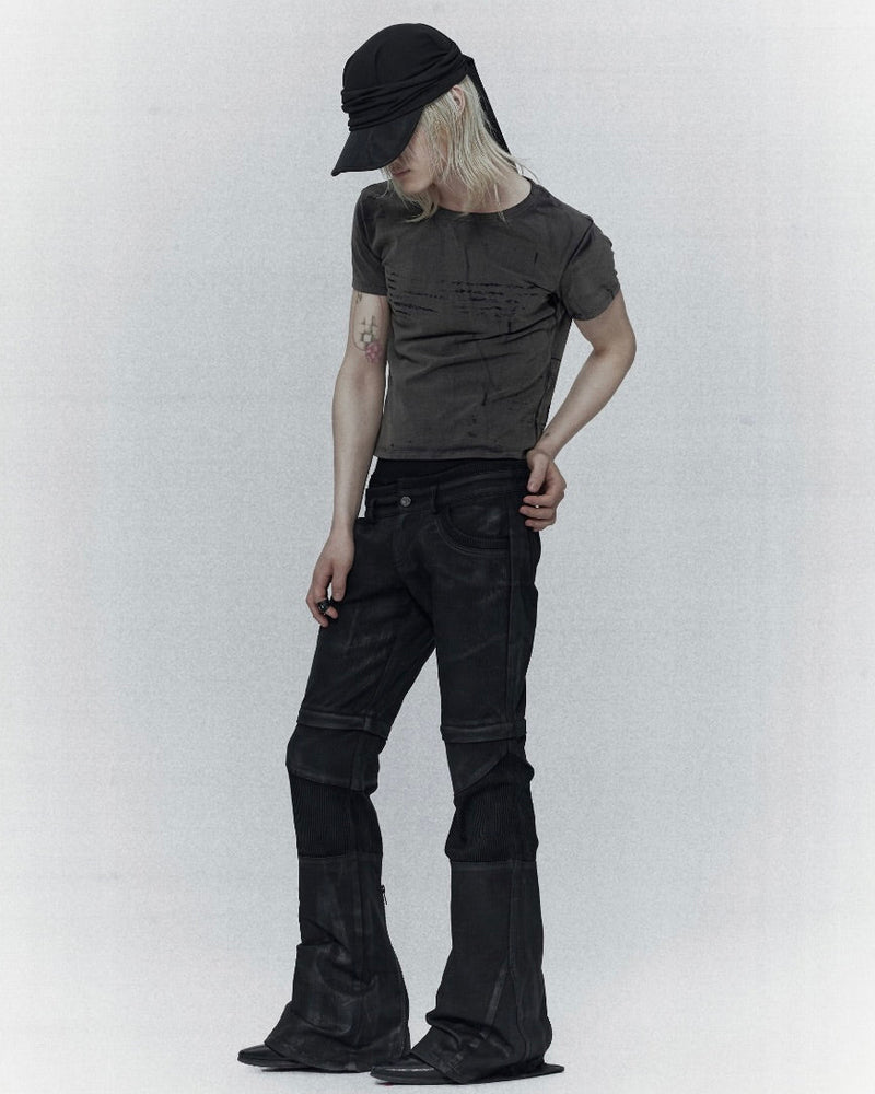 【bonienkiye】Laser-Etched Tee