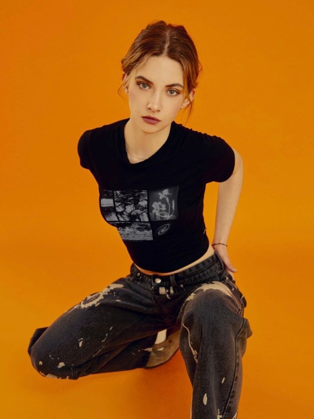 【FANCY CLUB】PETRICHOR CROP TEE