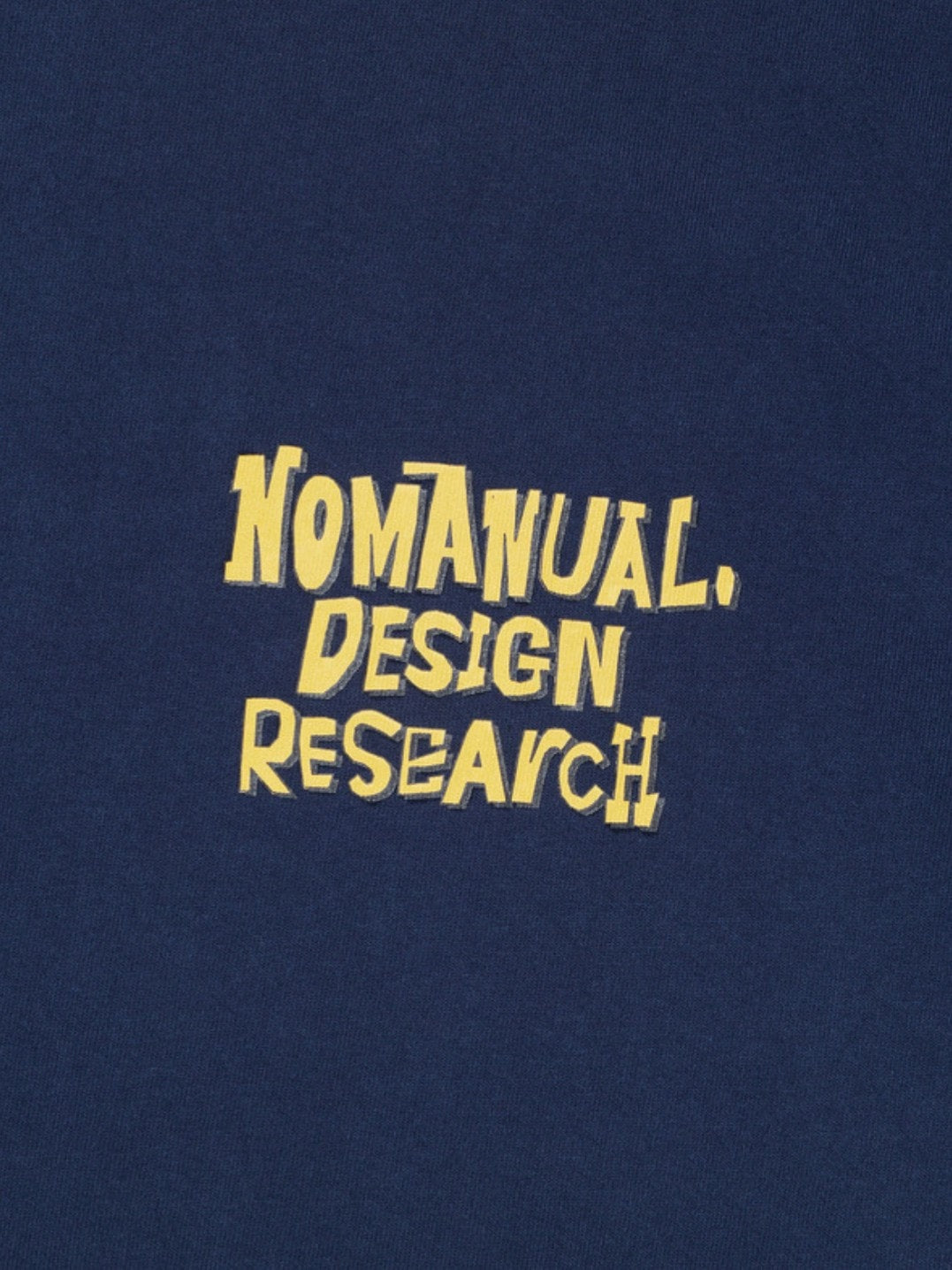 【NOMANUAL】DOODLE LOGO T-SHIRT