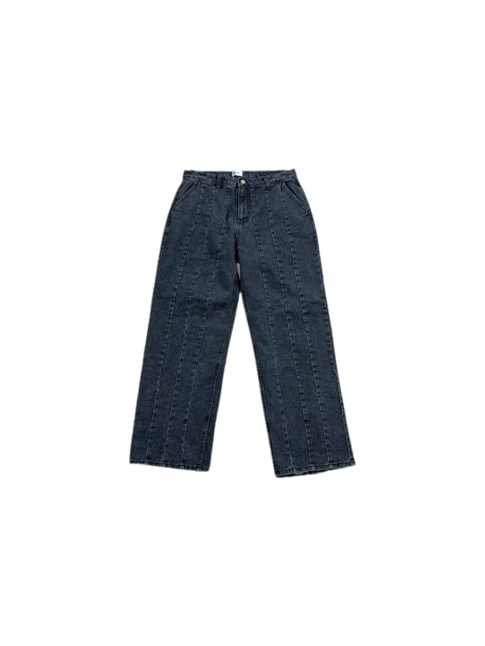 受注制【Chikashitsu +】stitch design denim pants (2color)