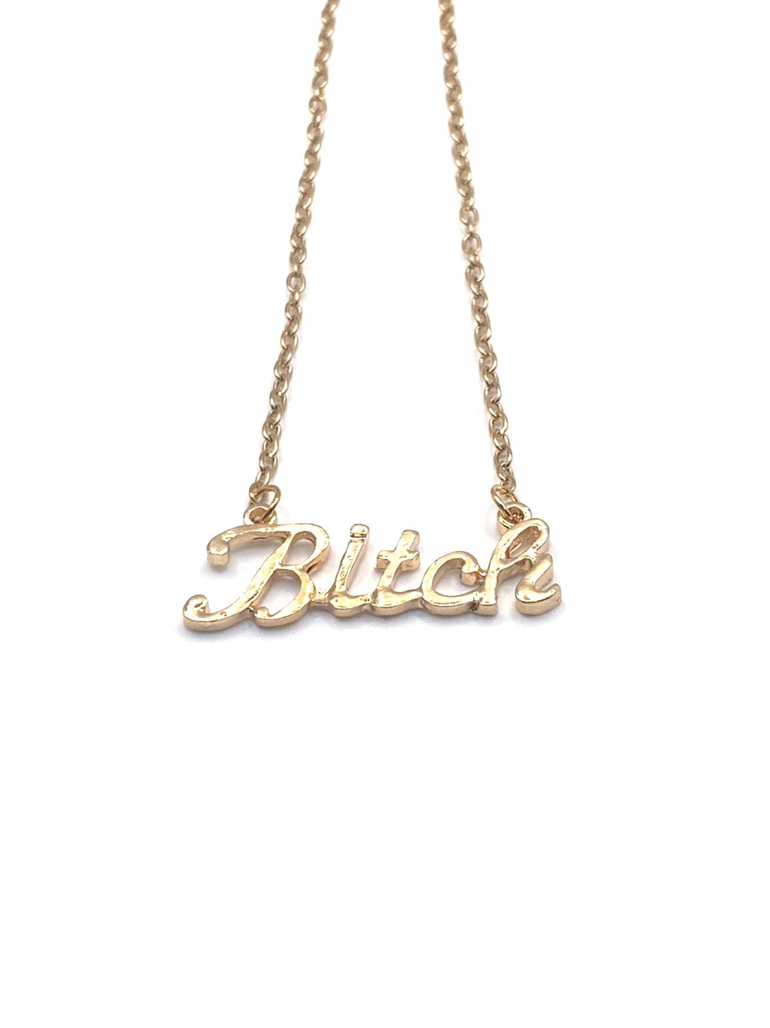 【LOVE KILLER CLUB】bitch'logo necklace (2color)