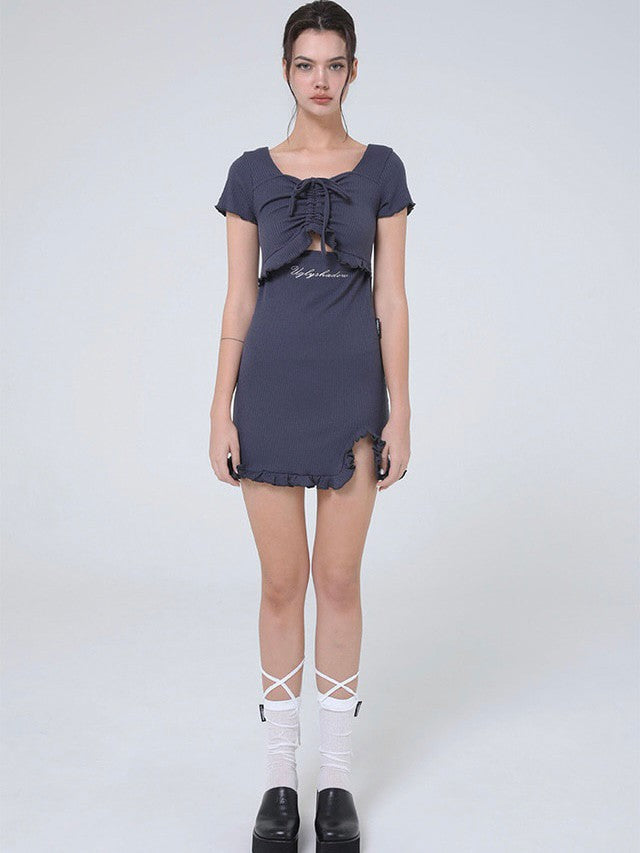 【Uglyshadow】LACE SHORT SOCKS