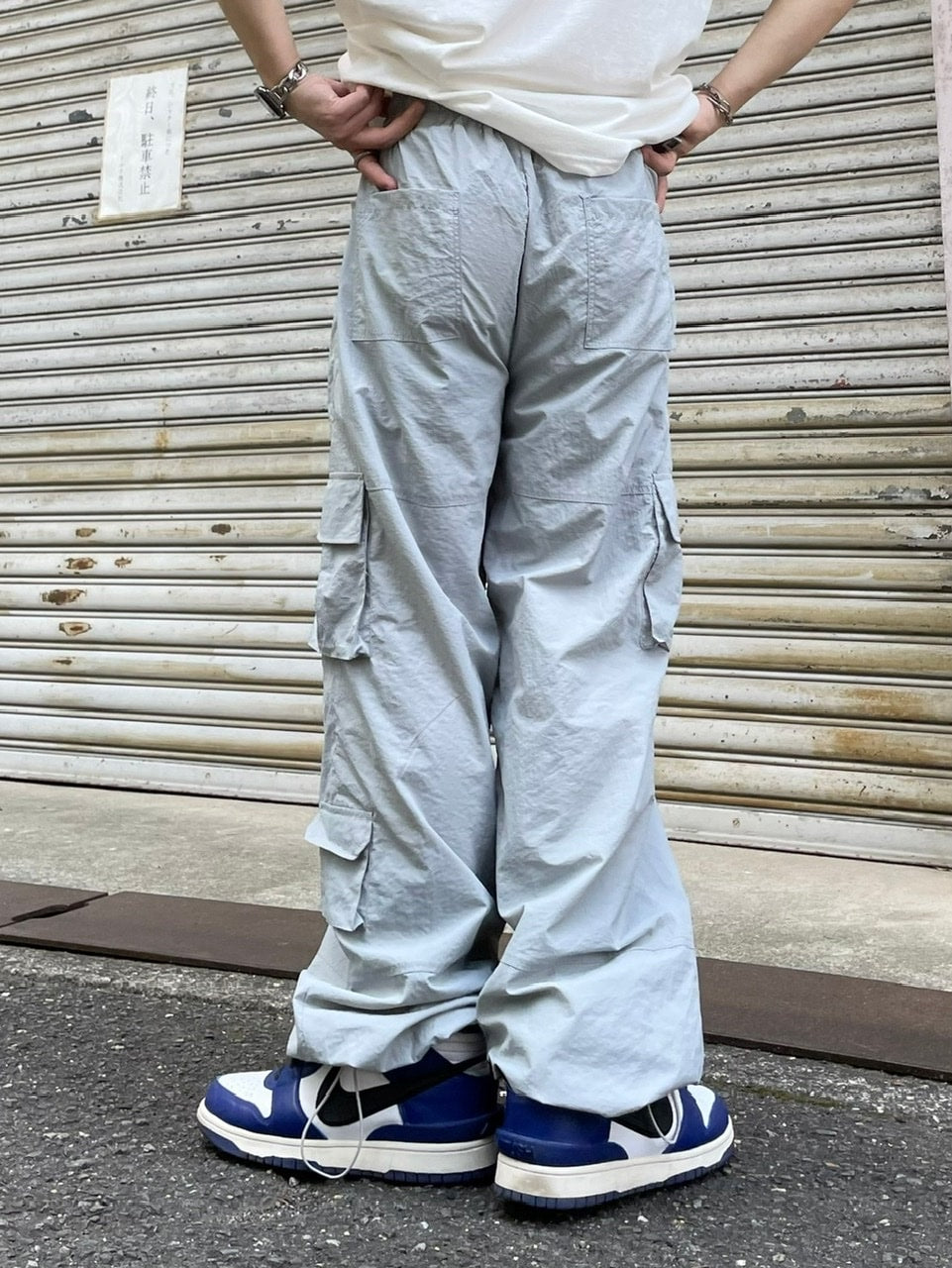 受注制【Chikashitsu +】4 pocket cargo pants (2color)