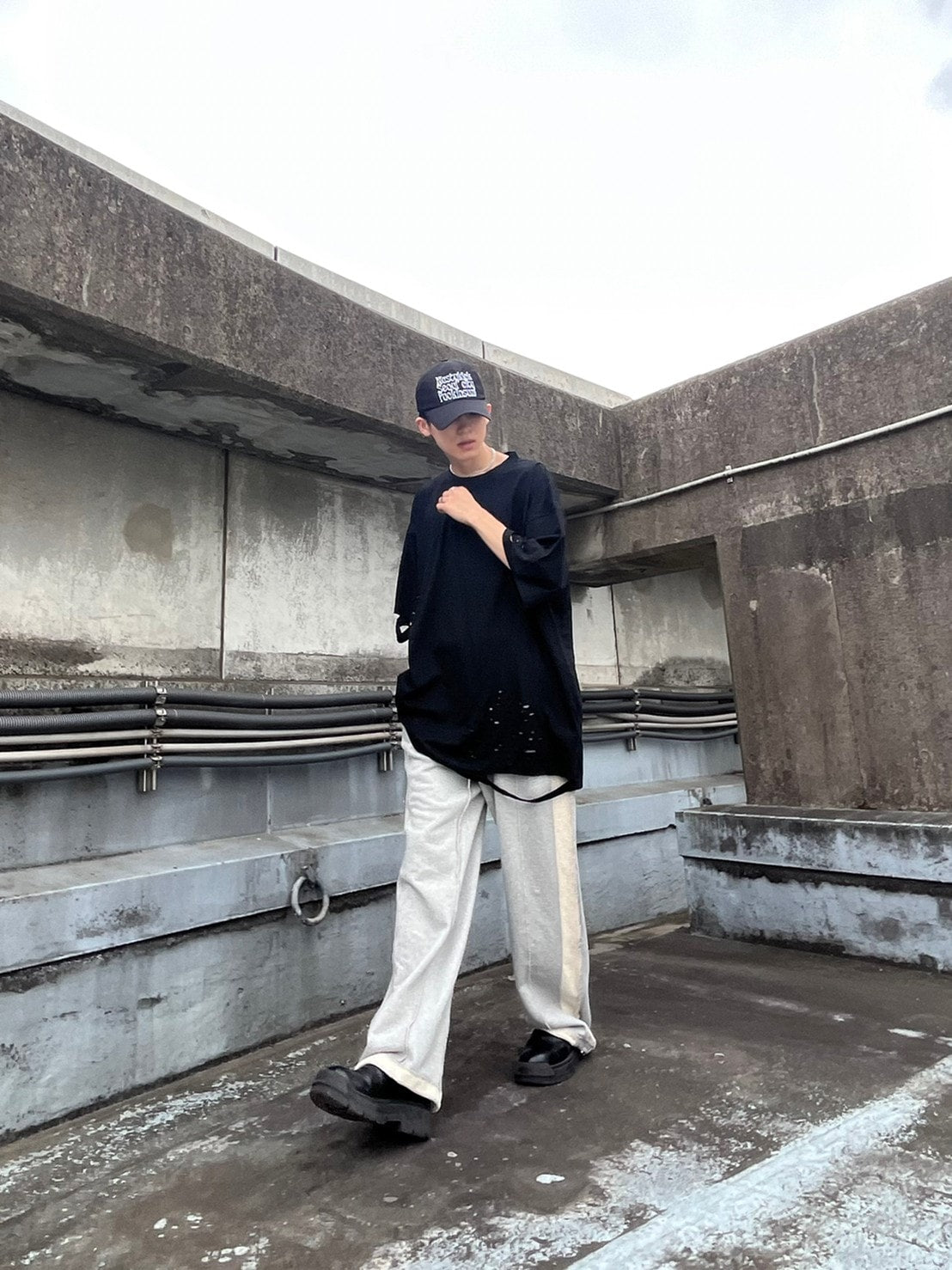 【XU original】CRASH T-shirts (4color)