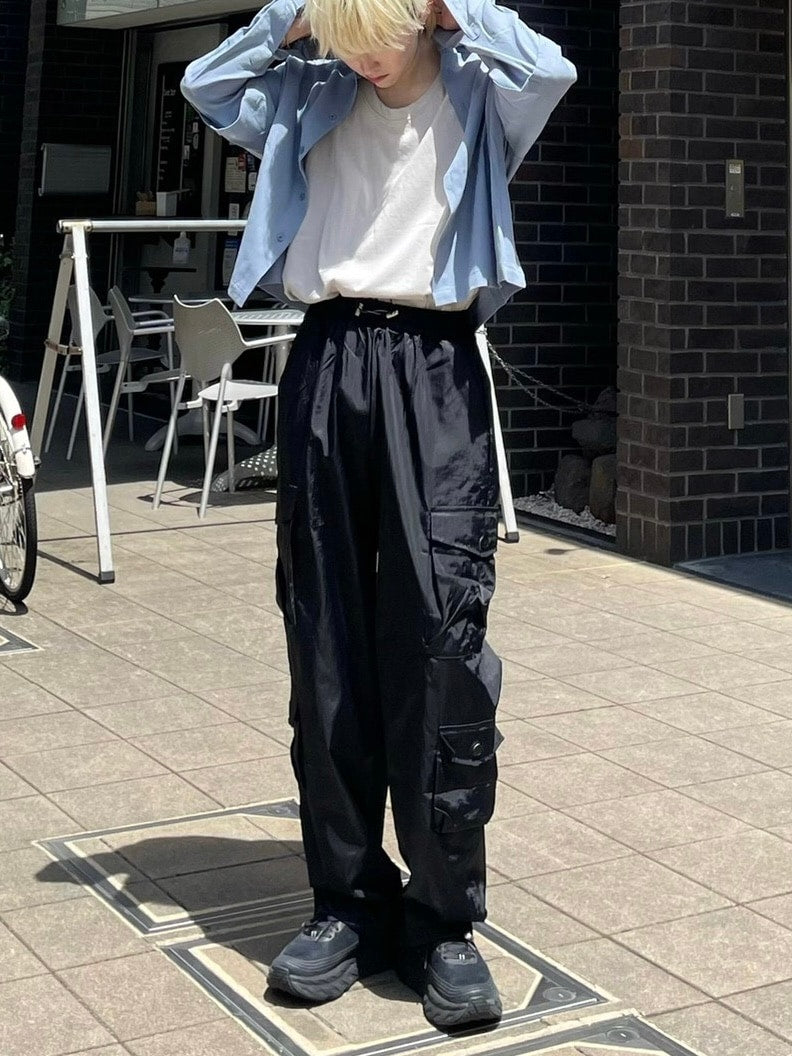 受注制【Chikashitsu +】design cargo pants (2color)