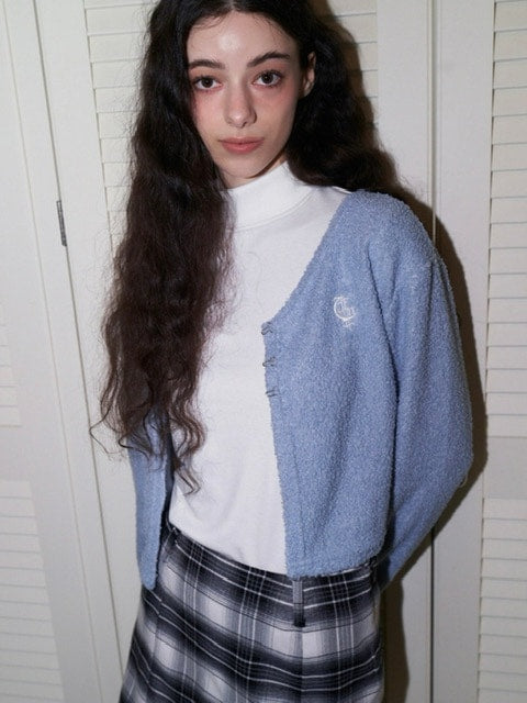 【FANCY CLUB】ALL SOFT HOOK CARDIGAN