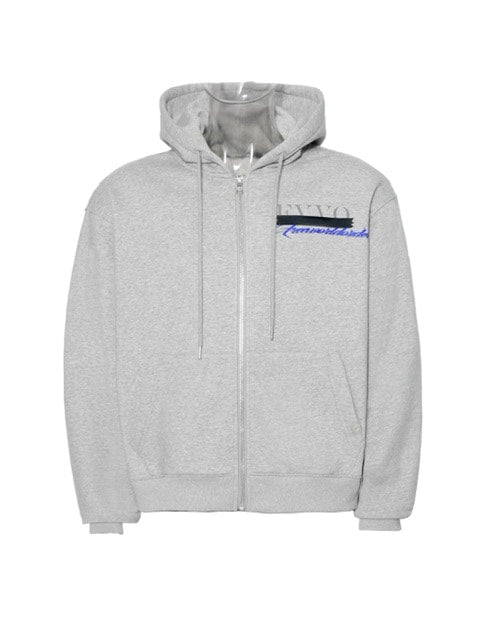 【F.V.V.O】BLACK TAP PRINTED ZIP HOODIES