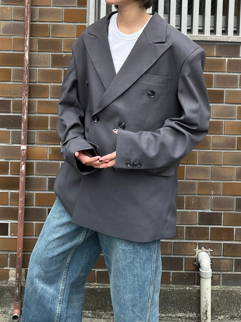 【Chikashitsu +】double jacket (3color)