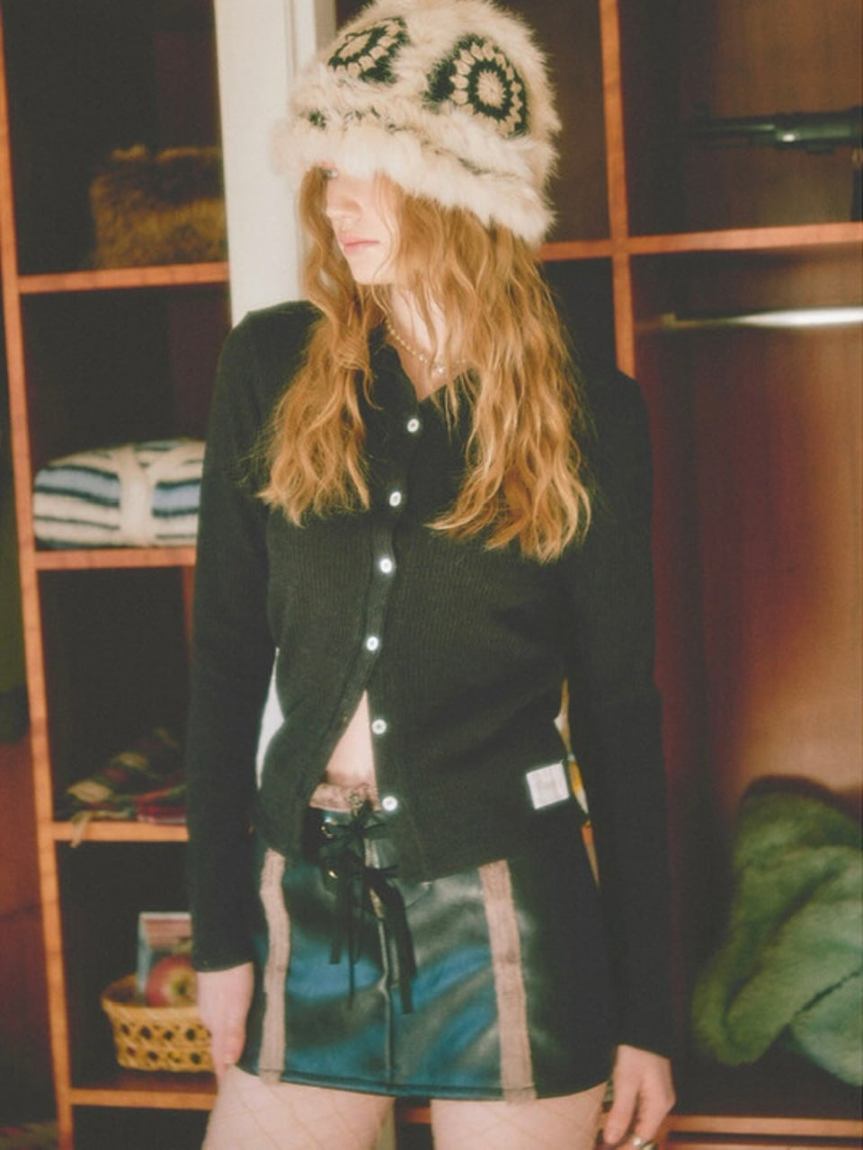 【CRANK】EYELET MUSTANG SKIRT