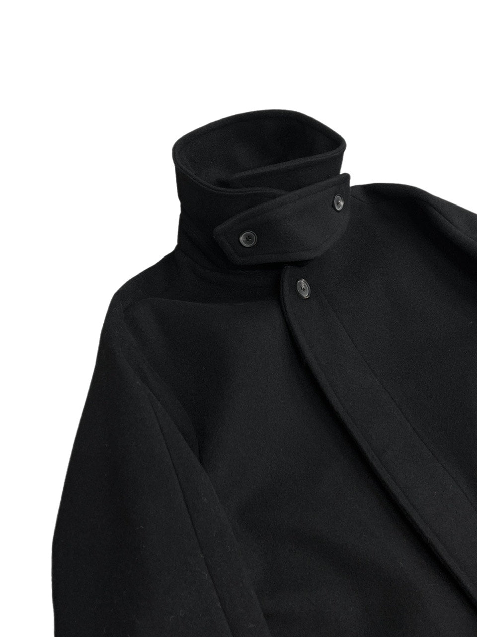 受注制【Chikashitsu +】high neck coat (3color)