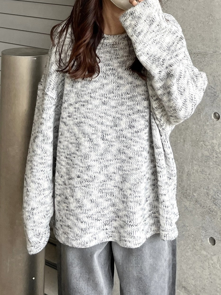 【youll】mix knit (2color)
