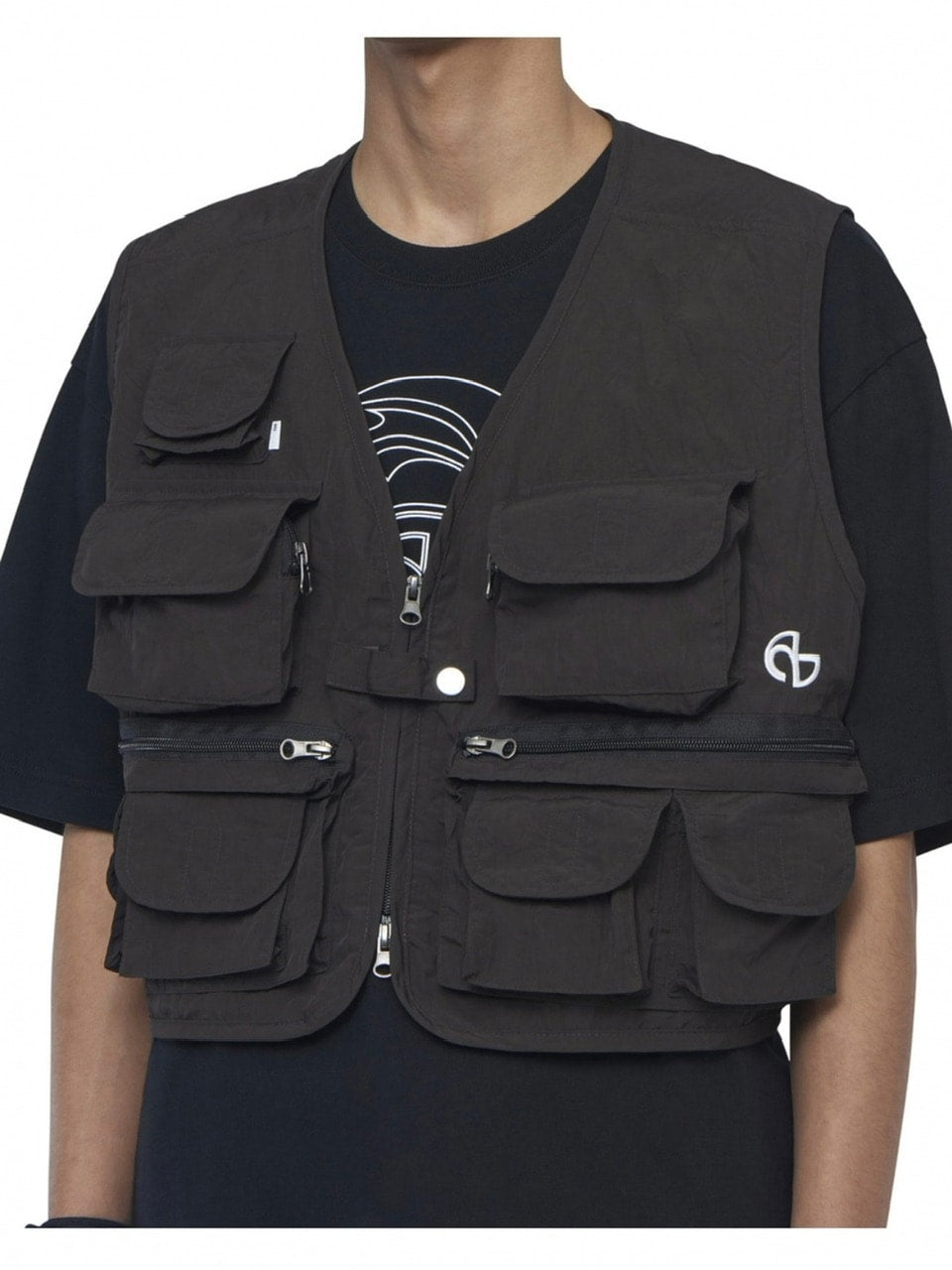 【NOMANUAL】NYLON UTILITY VEST